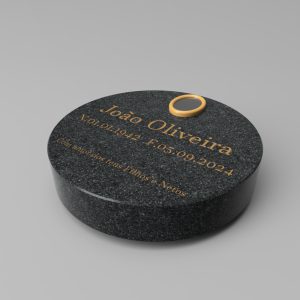 Urna APELLA - Granito Preto Favaco, polido
